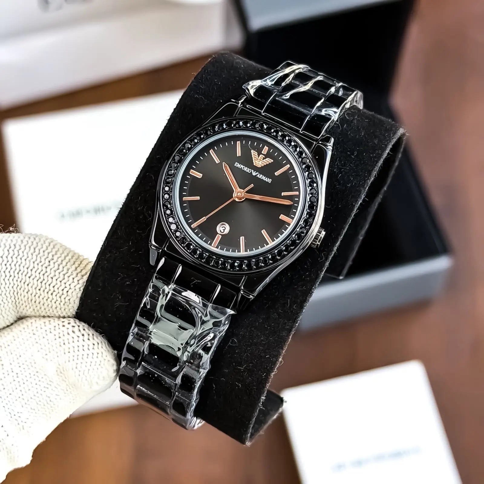 ARMANI_LADIES_BLACK Secondary image