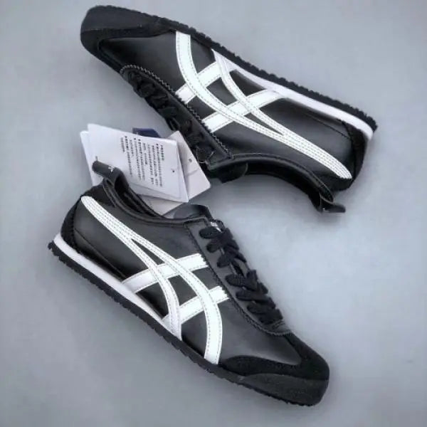 Onitsuka Tiger MEXICO 66 BLACK White 1st Leather Quality Fixx