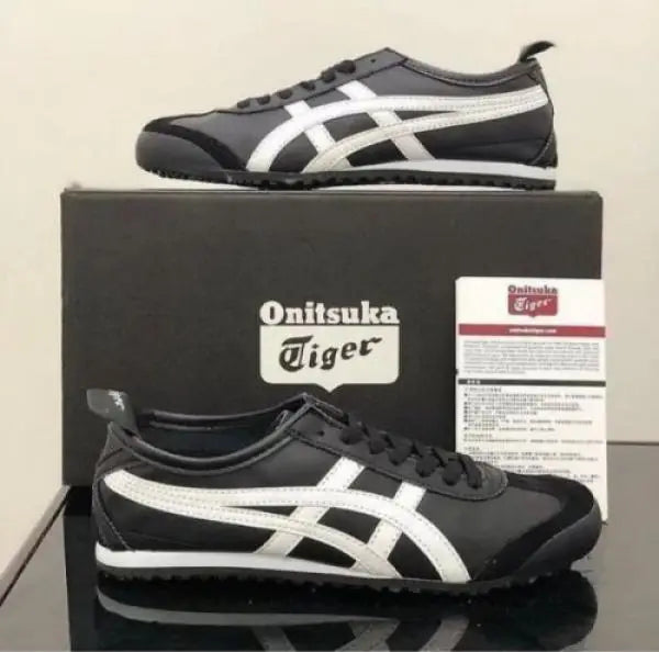 Onitsuka Tiger MEXICO 66 BLACK White 1st Leather Quality Fixx