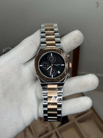Patek  Philippe Dual Black Chronograph Premium Watch