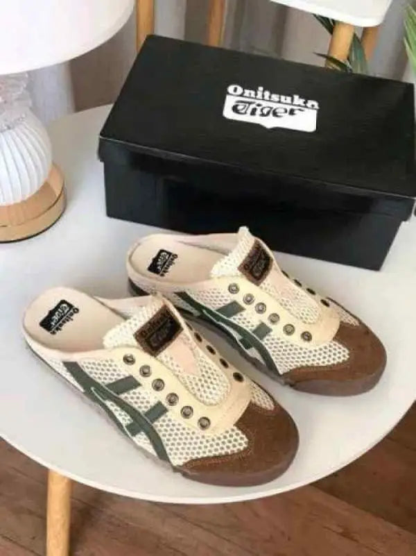 Onitsuka Tiger MEXICO 66 Sabot Beige Green Secondary image