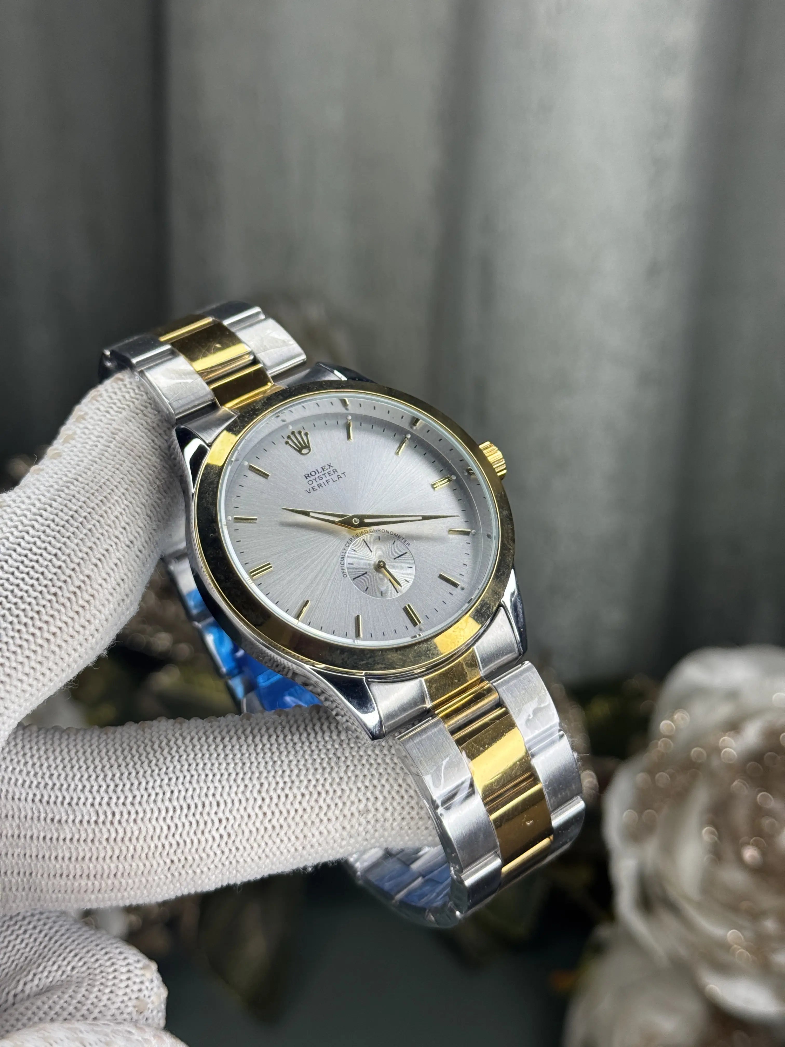 Role x Veriflat Dual Tone White Premium Watch Secondary image