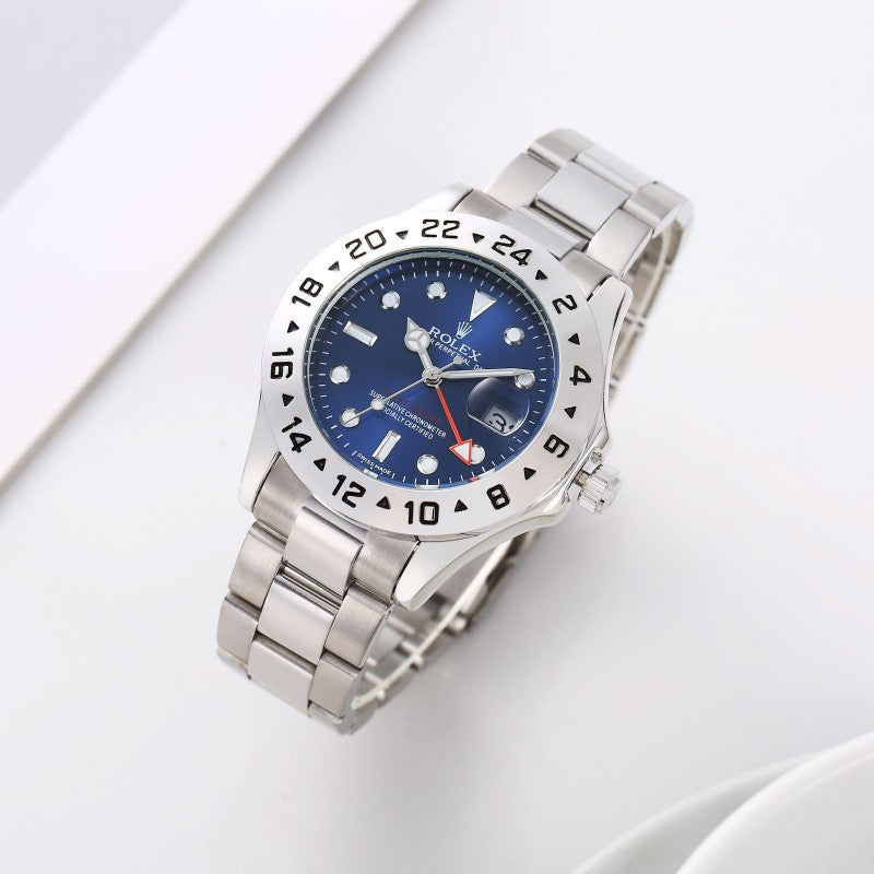 Role x Oyster Perpetual Explorer 2 0 Quartz Silver Blue
