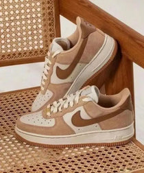 Nik_e Airforce 1 Vachetta Tan Suede Quality