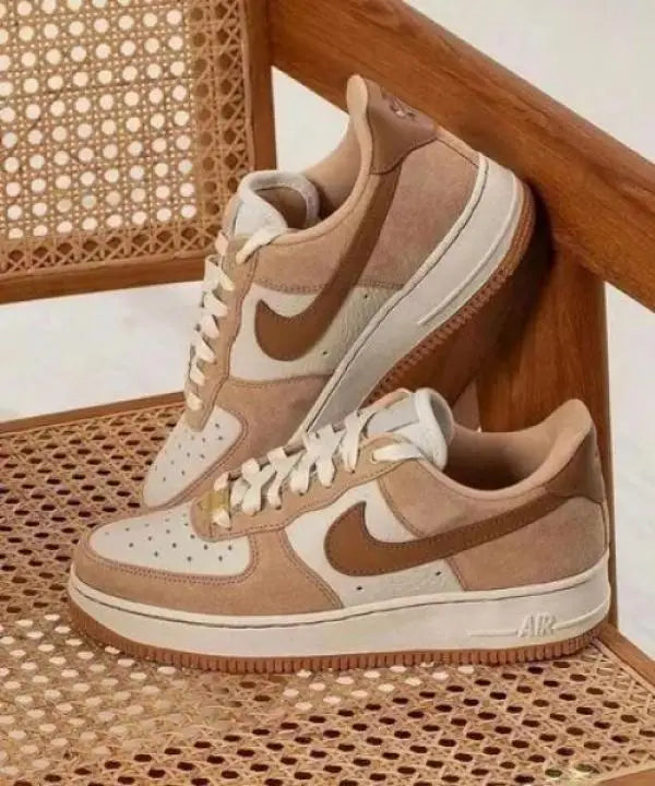 Nik_e Airforce 1 Vachetta Tan Suede Quality Main image