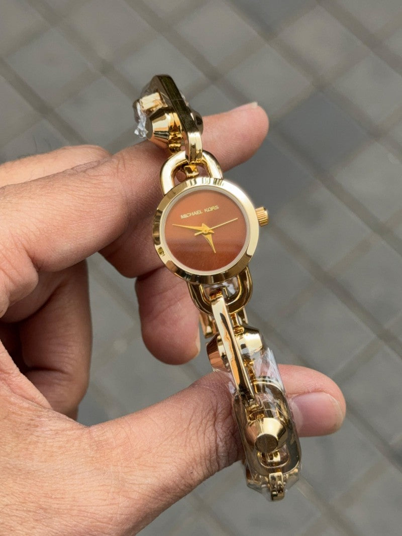 Michael Kor s Astor Women s Gold Red Main image