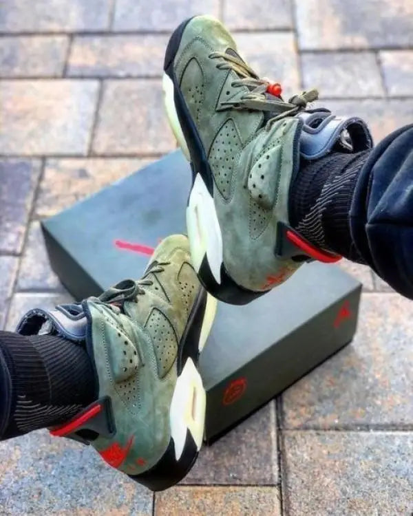 Jordan Retro 6 Travis Scott X Cactus