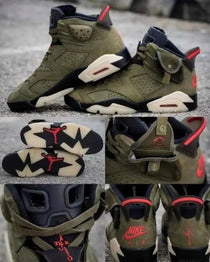 Jordan Retro 6 Travis Scott X Cactus