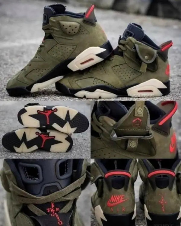 Jordan Retro 6 Travis Scott X Cactus