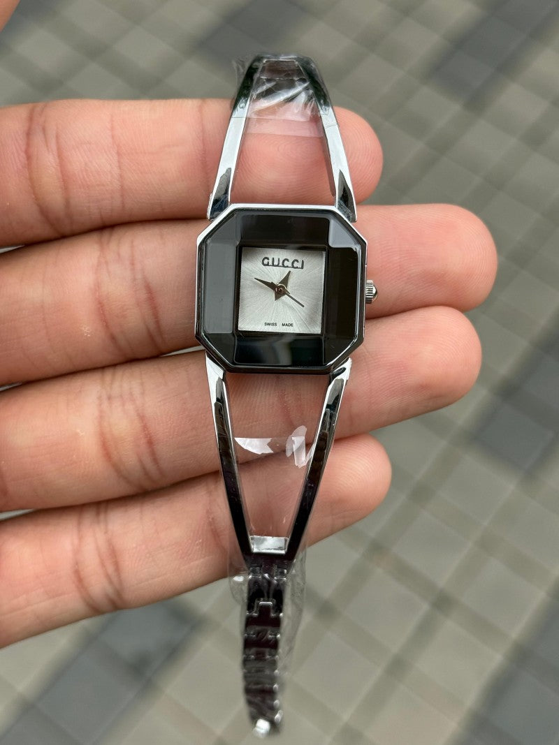 Gucc i Square Women s Silver White Main image