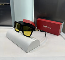 Prada Black Yellow Premium Shades 2026