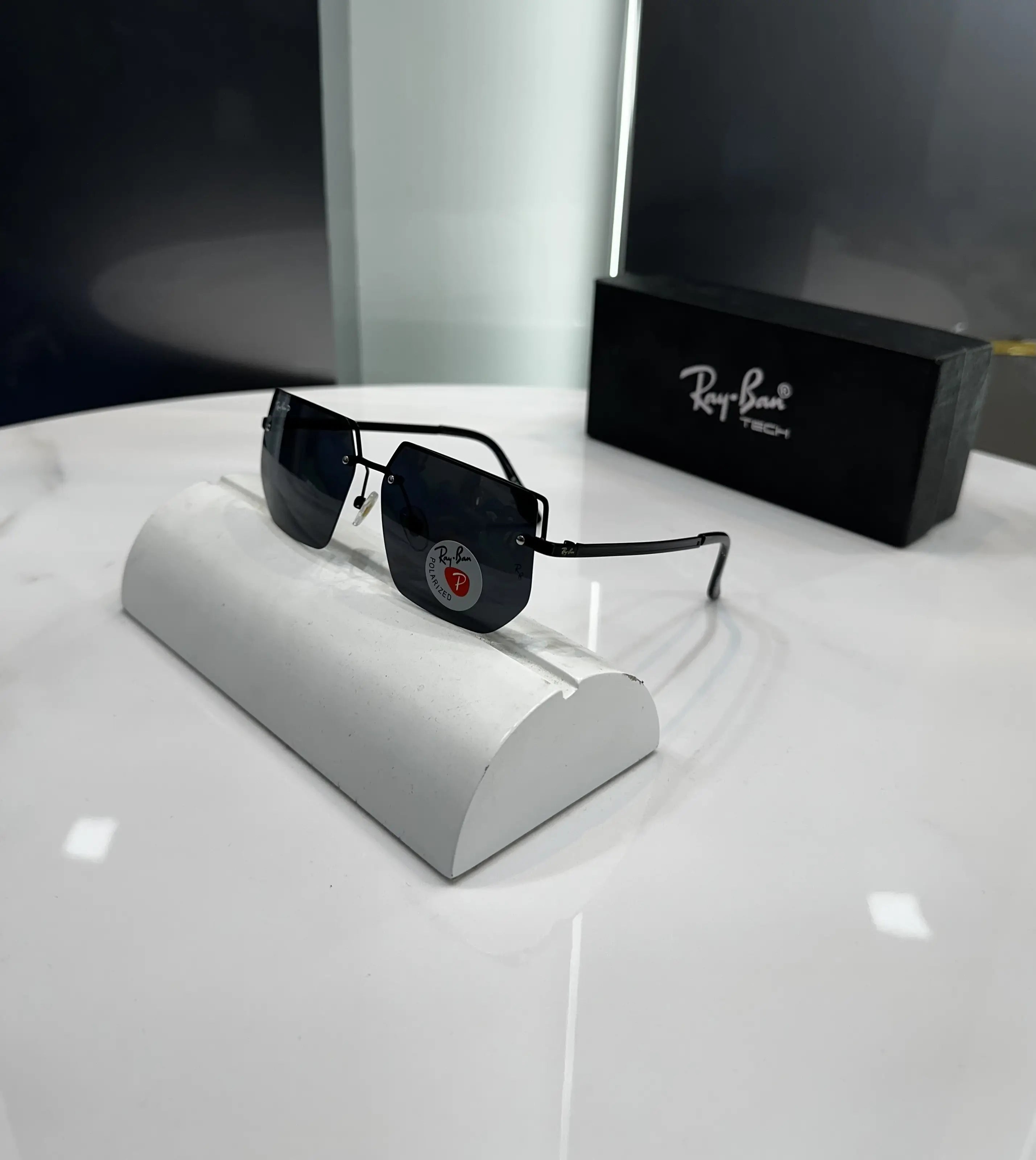 RayBan All Black Premium Shades 5344 Main image