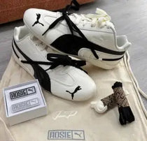 Pu_ma X Rose speedcat white Black