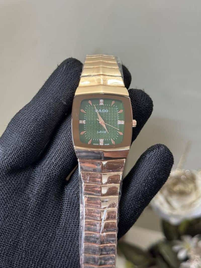 RAD O jubile Copper Green Premium Quartz Watch