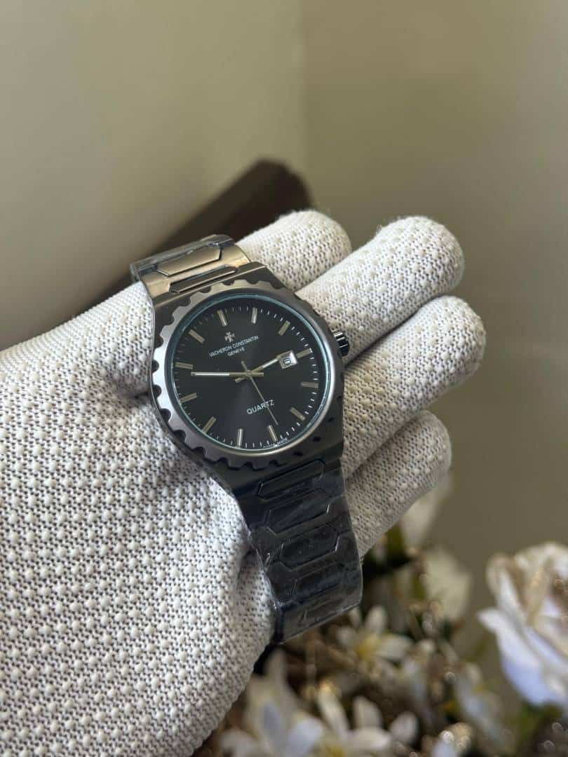 Vacheron Constantin Gunmetal Grey Quartz Premium Watch Secondary image