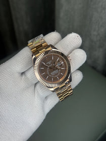 Rolex Skydweller Copper Brown Premium Watch