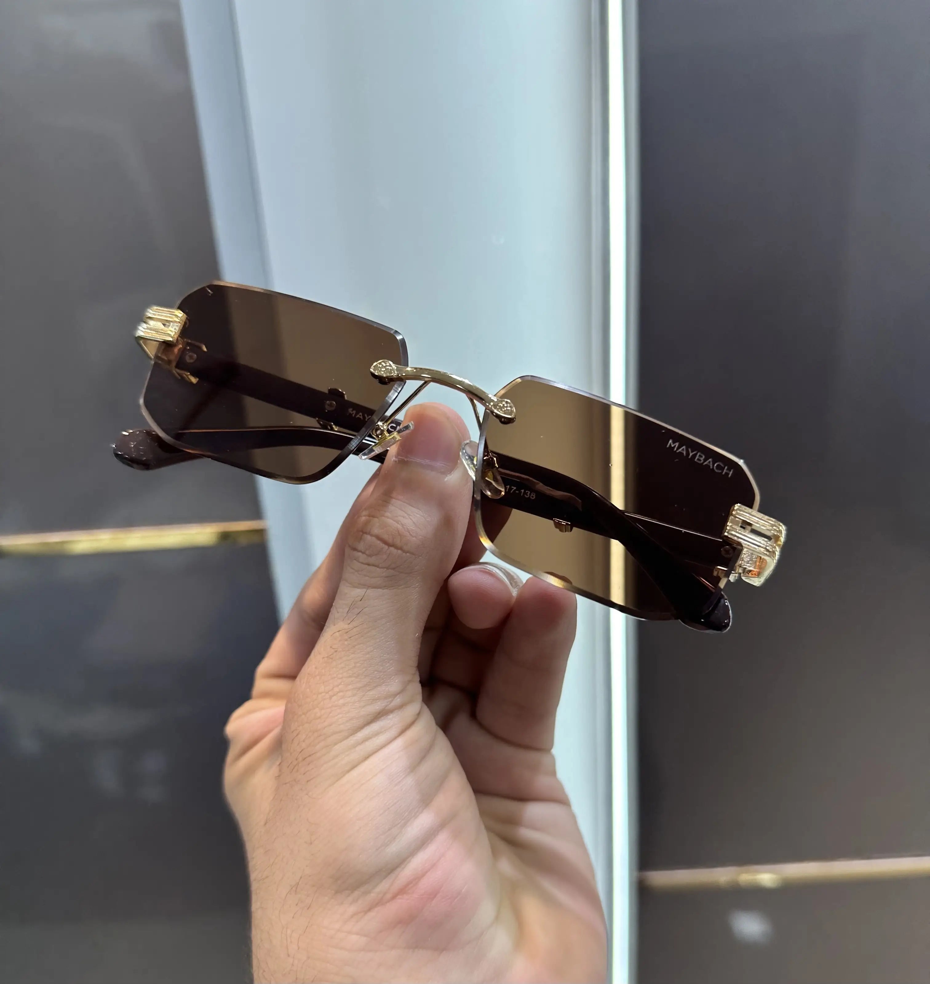 Maybach Gold Brown Aujla Premium Shades 011