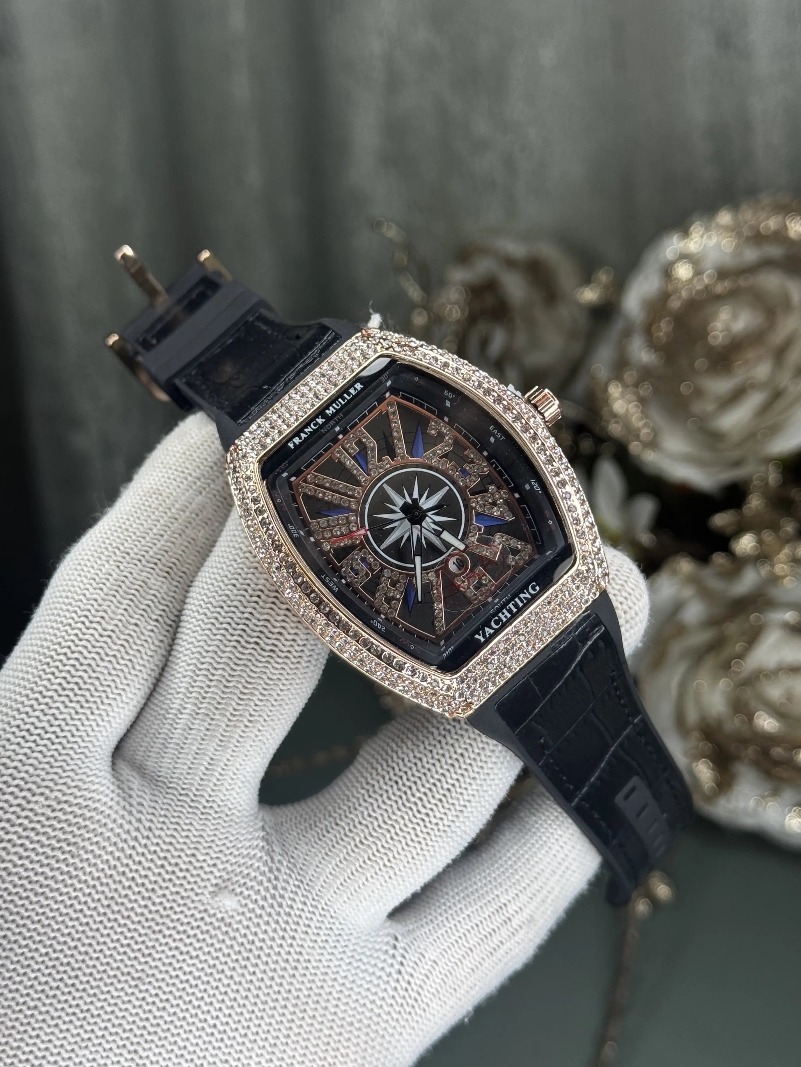 Frank Muller Yachting Black Vanguard Premium Watch Secondary image