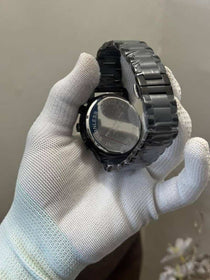 Patek Philippe All Black Chronograph Watch