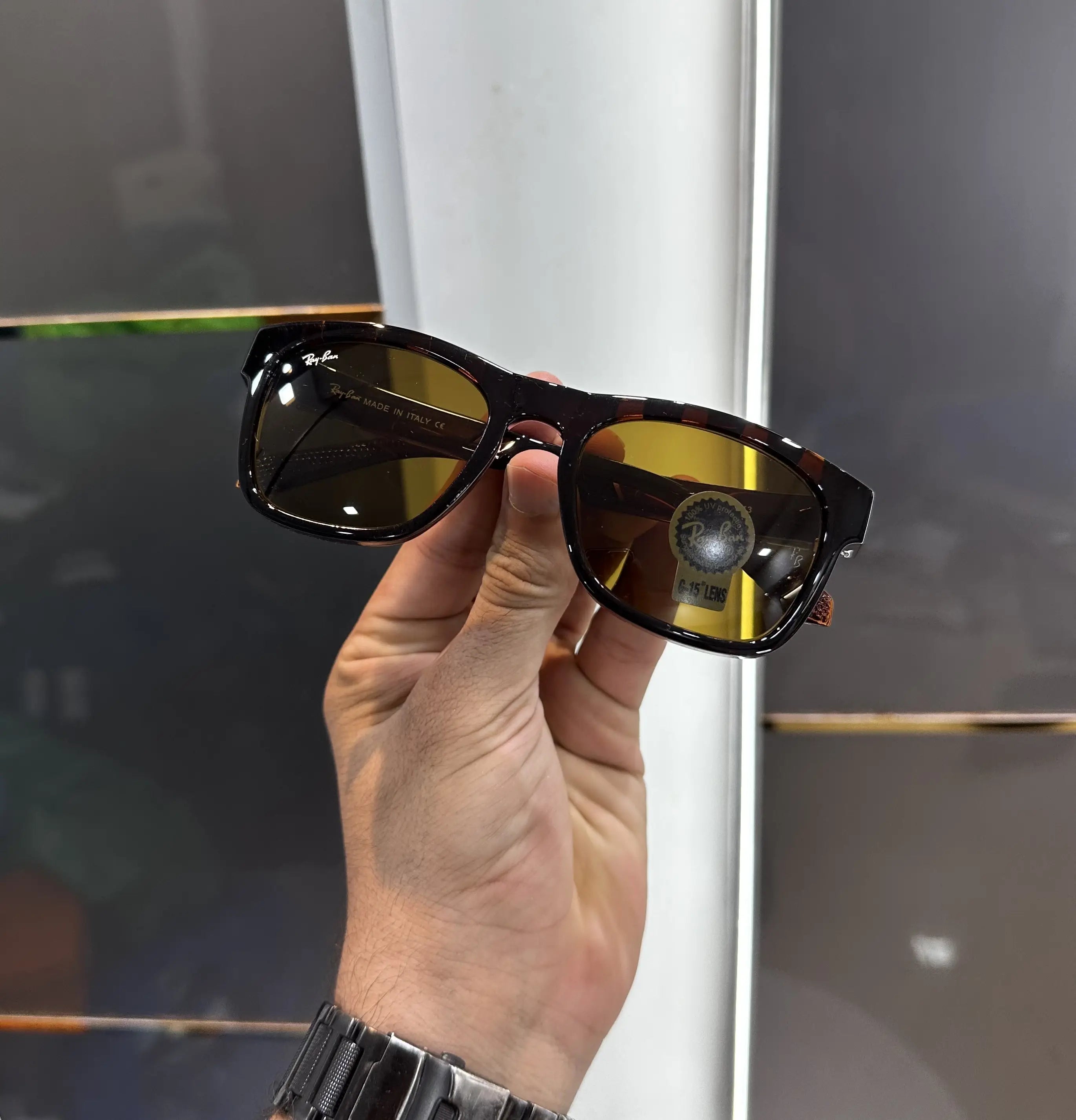 RayBan All Brown Premium Shades 8283 Secondary image