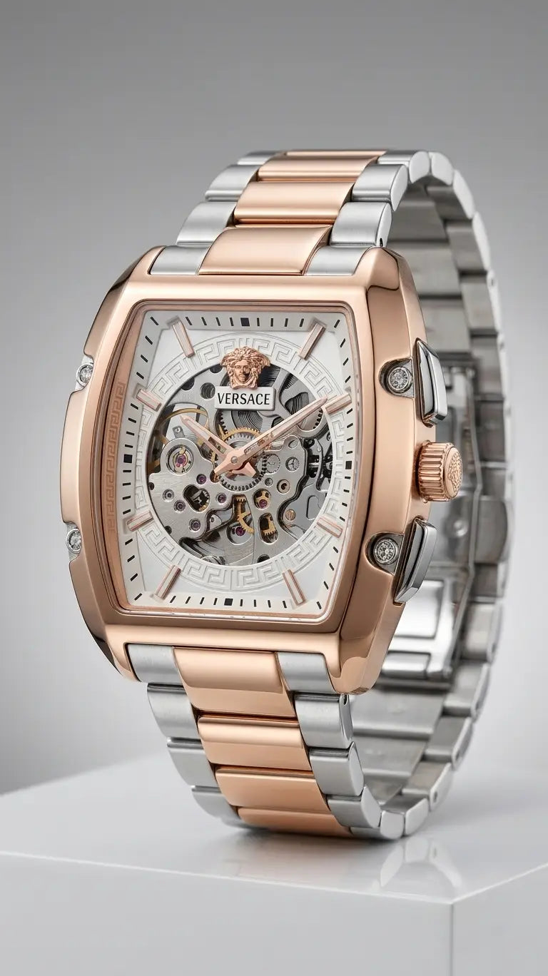 Versac_e Dominus Skeleton Automatic rose Secondary image