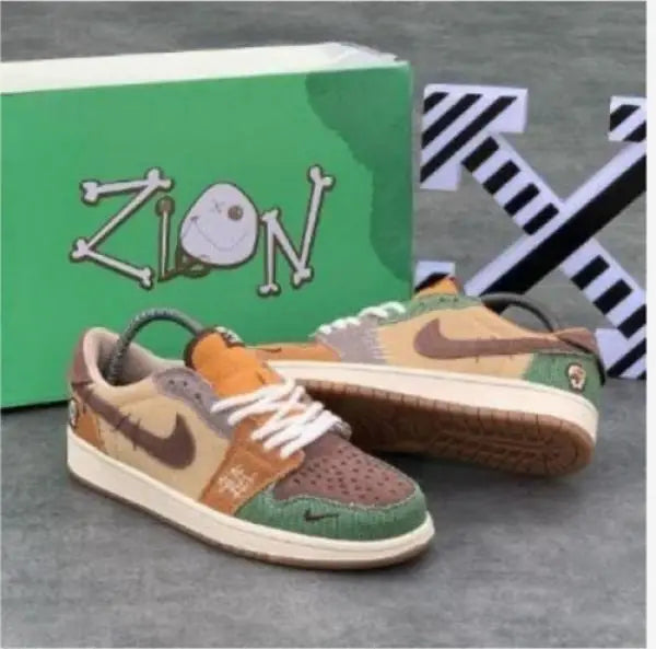 Nik e JORDAN 1 RETRO LOW OG ZION WILLIAMSON Suede Quality