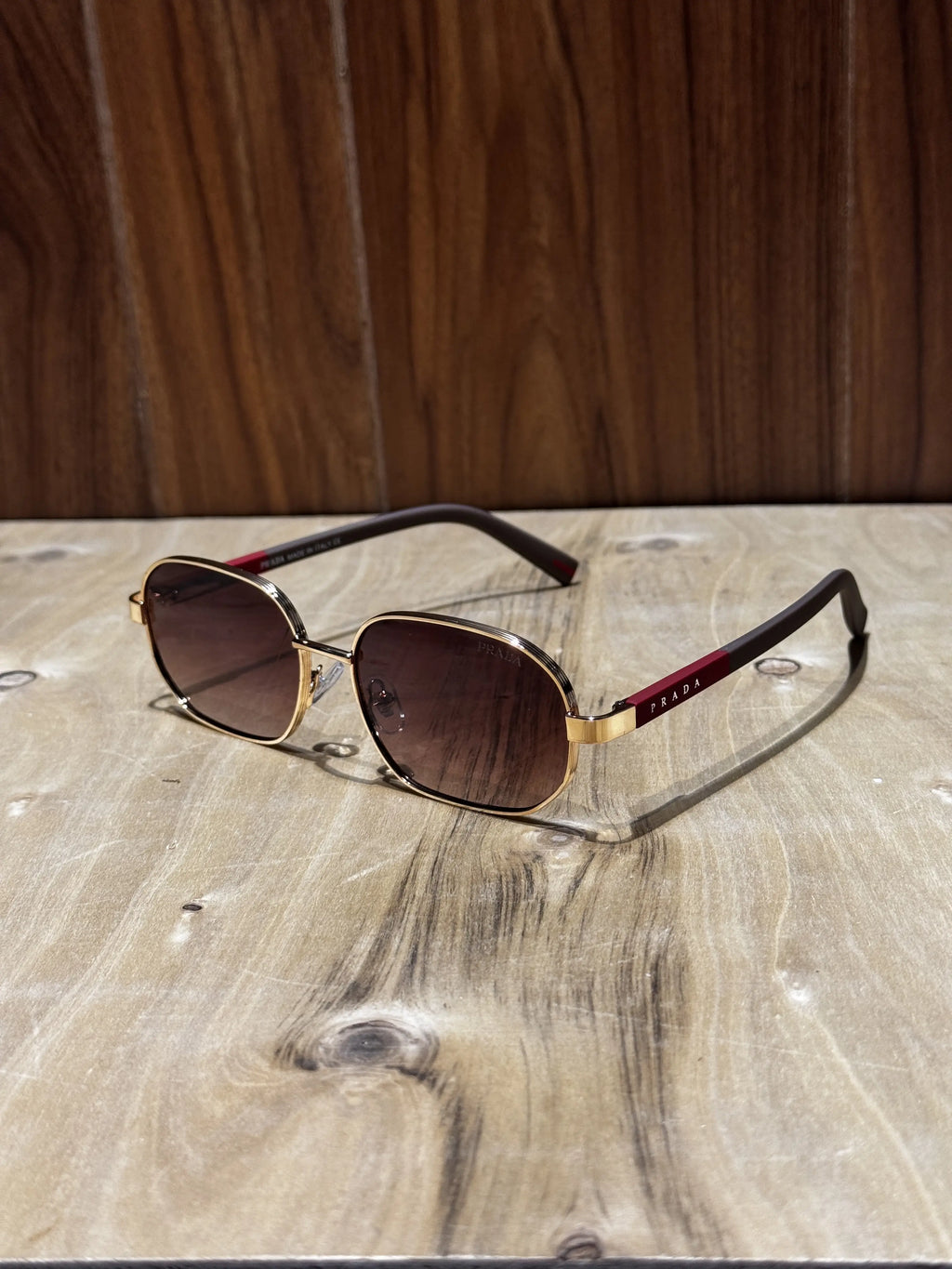Prada Gold Brown Premium Shades 0996