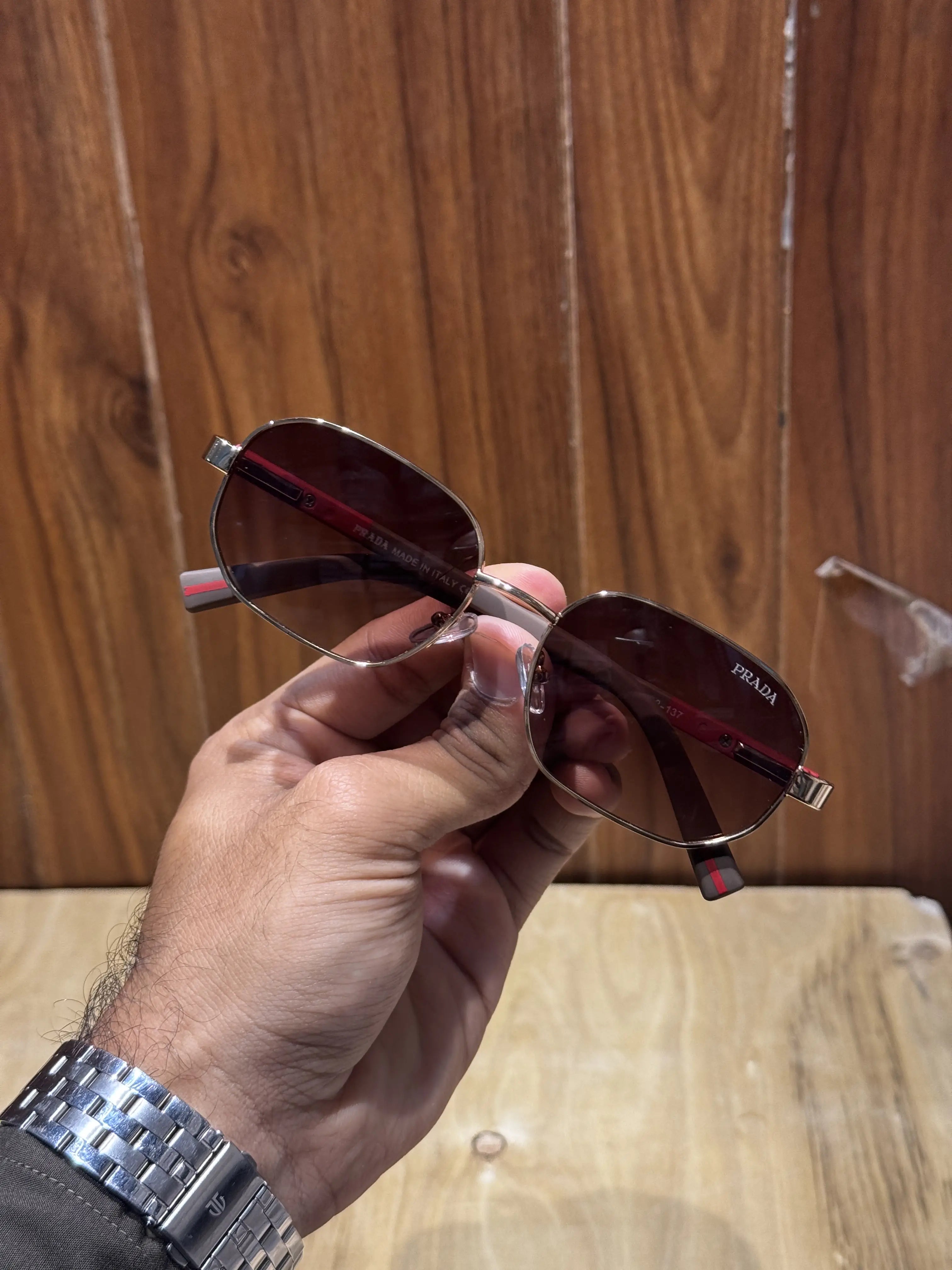 Prada Gold Brown Premium Shades 0996