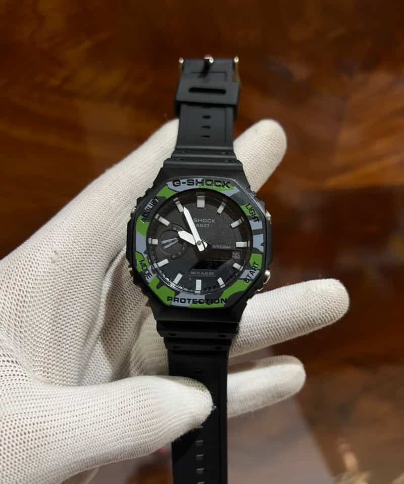 G - Shock Camo Print With Black Belt Premium Watch Main image