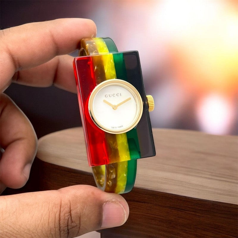 Gucc i Mother of Pearl Multicolour Plexiglass Women s Secondary image
