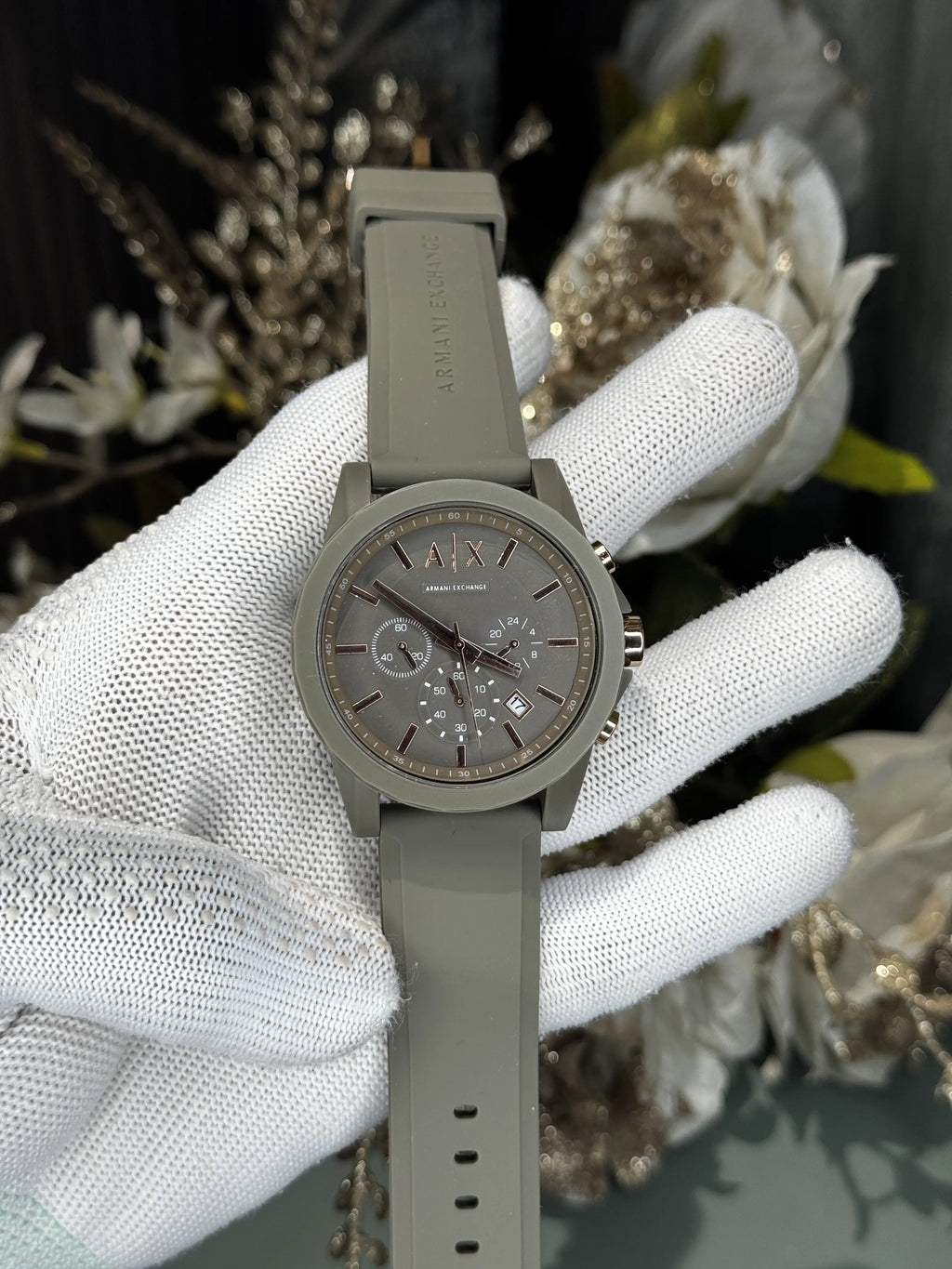 Arman i Exchange Olive Chronograph Premium Watch