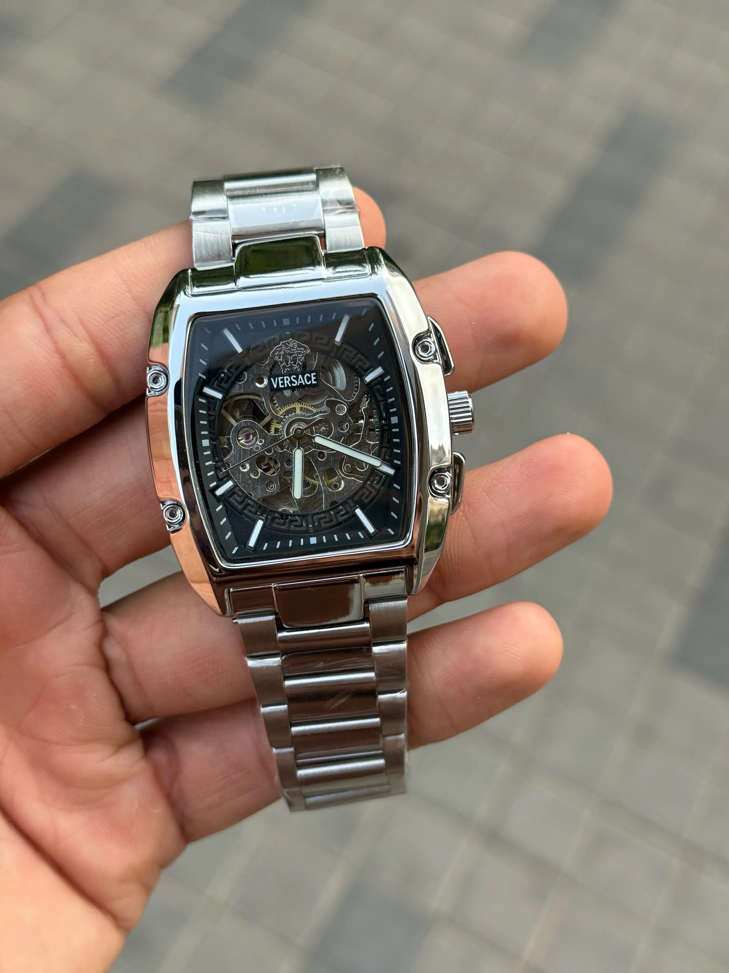 Versac_e Dominus Skeleton Automatic