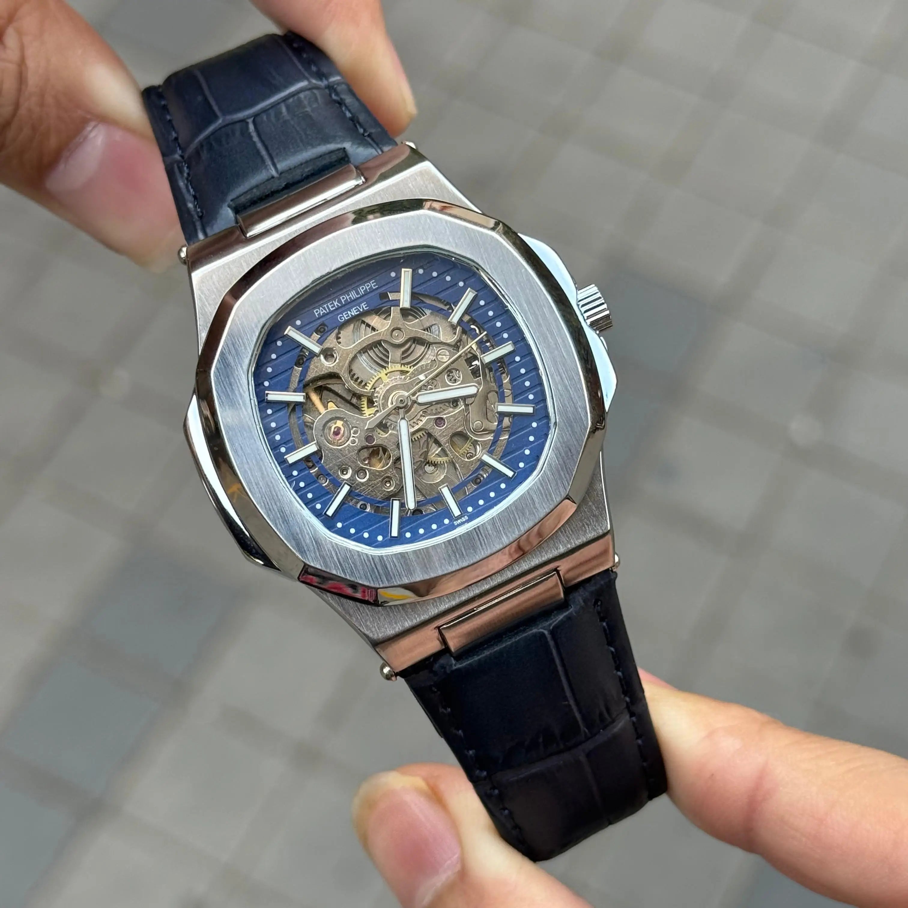 Pate k Phillipe Nautilus Leather Automatic ✓ Main image