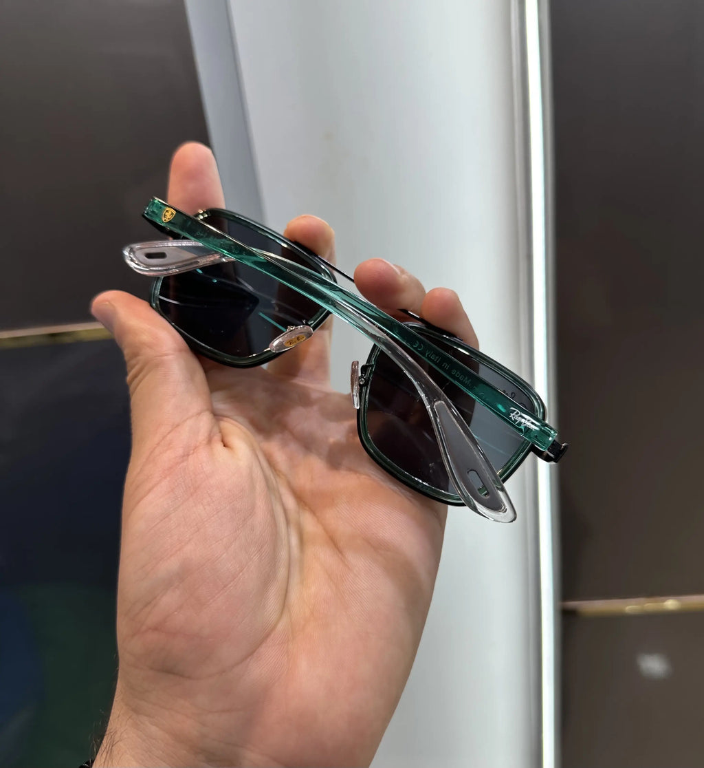 RayBan Green Black Premium Shades 06