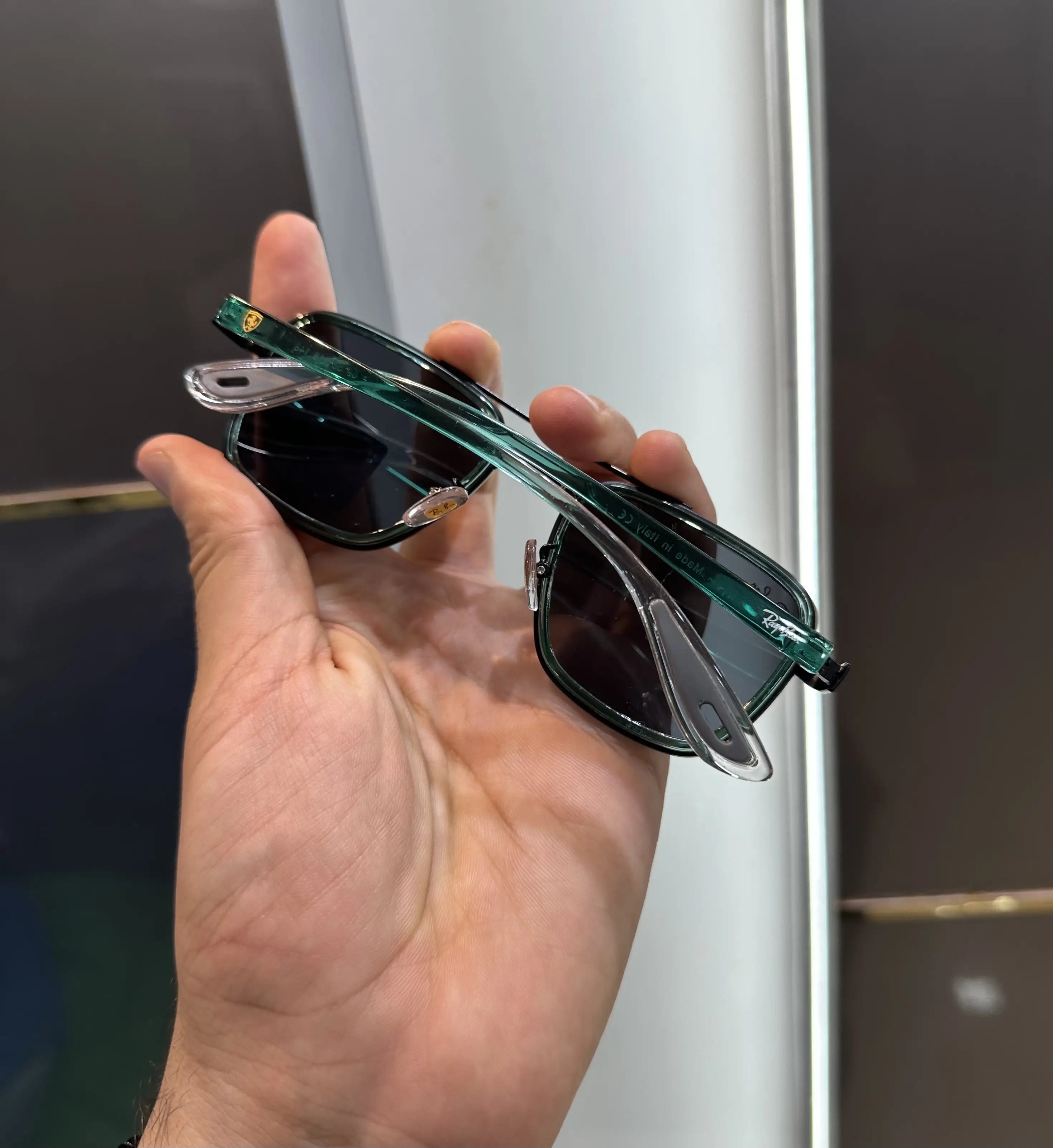 RayBan Green Black Premium Shades 06