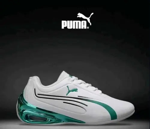 Pumaa Super GT Sport White Green Secondary image