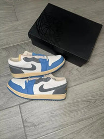 Nik_e Jordan 1 Low Vintage UNC Grey Suede
