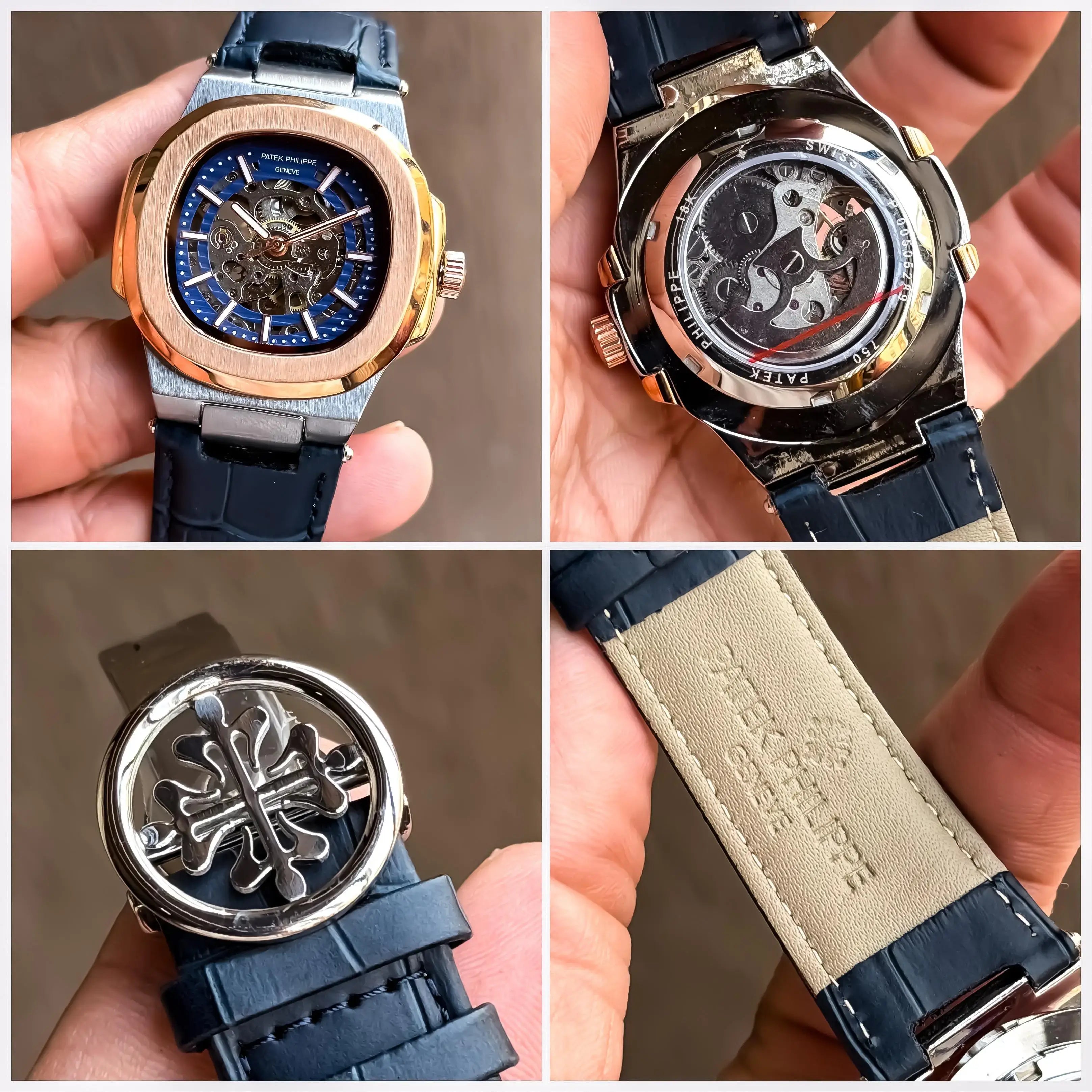 Pate k Phillipe Nautilus Leather Automatic ✓ Secondary image