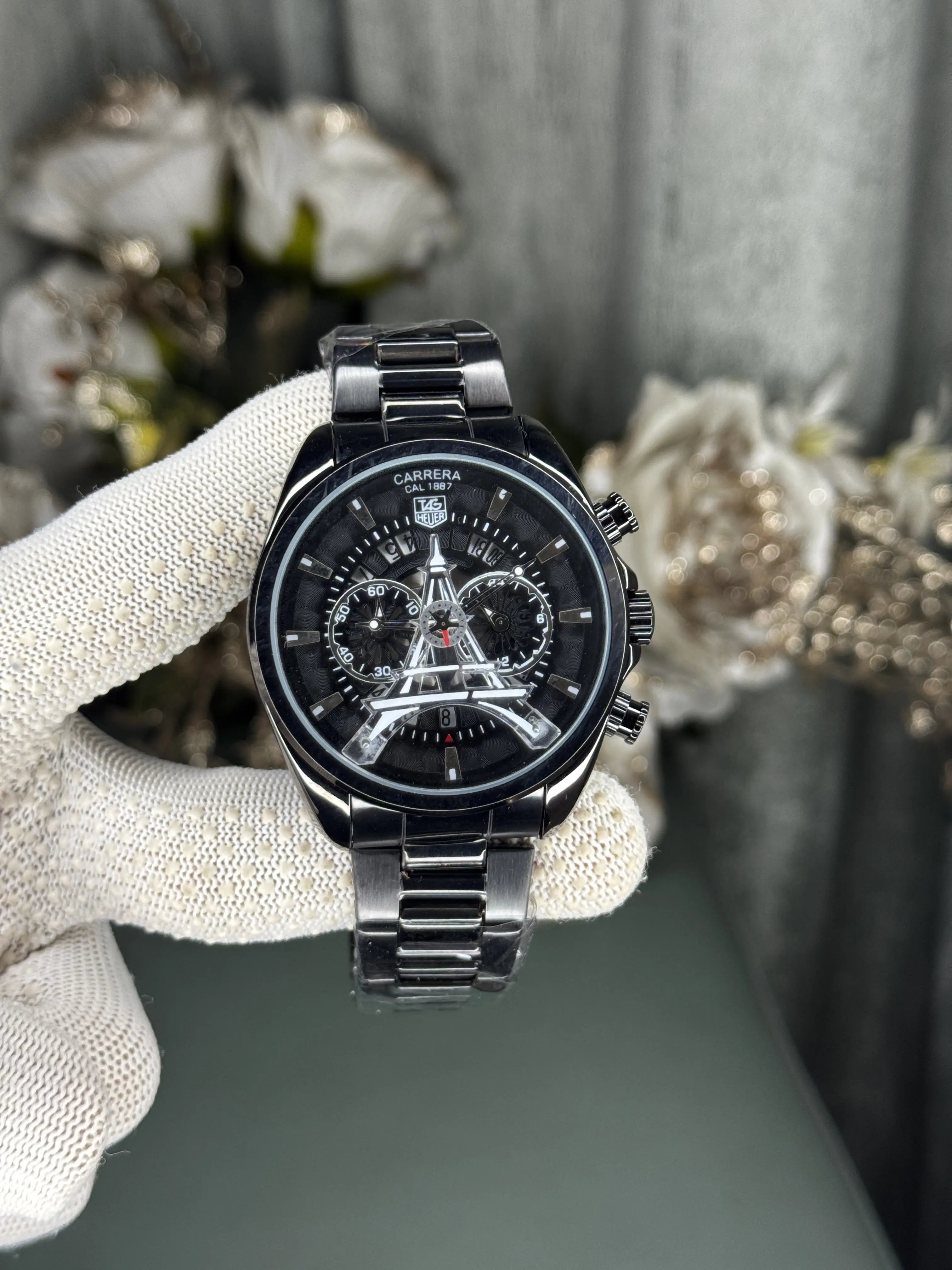 Carrer a Tag Heuer Metal All Black Eiffel Premium Watch Main image