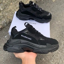 Balenciag_a Triple S Full Black