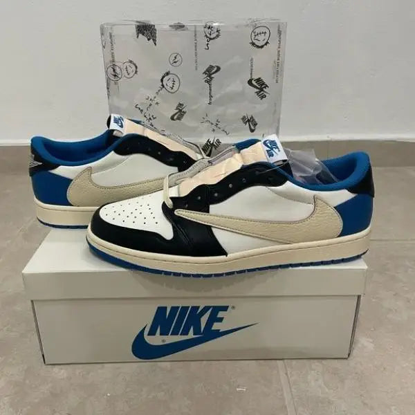 Nik_e Air Jordan 1 Low OG Travis Scott Fragment Design Heavy Quality Semi UA Secondary image