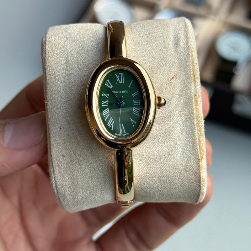 Cartie r Women Baignoire Gold Green Main image