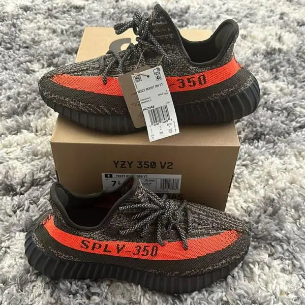 Adida_s yeezy boost 350 v2 Carbon beluga semi ua with accessories