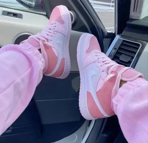 Nik_e Jordan Retro 1 Mid Digital Pink Women Secondary image