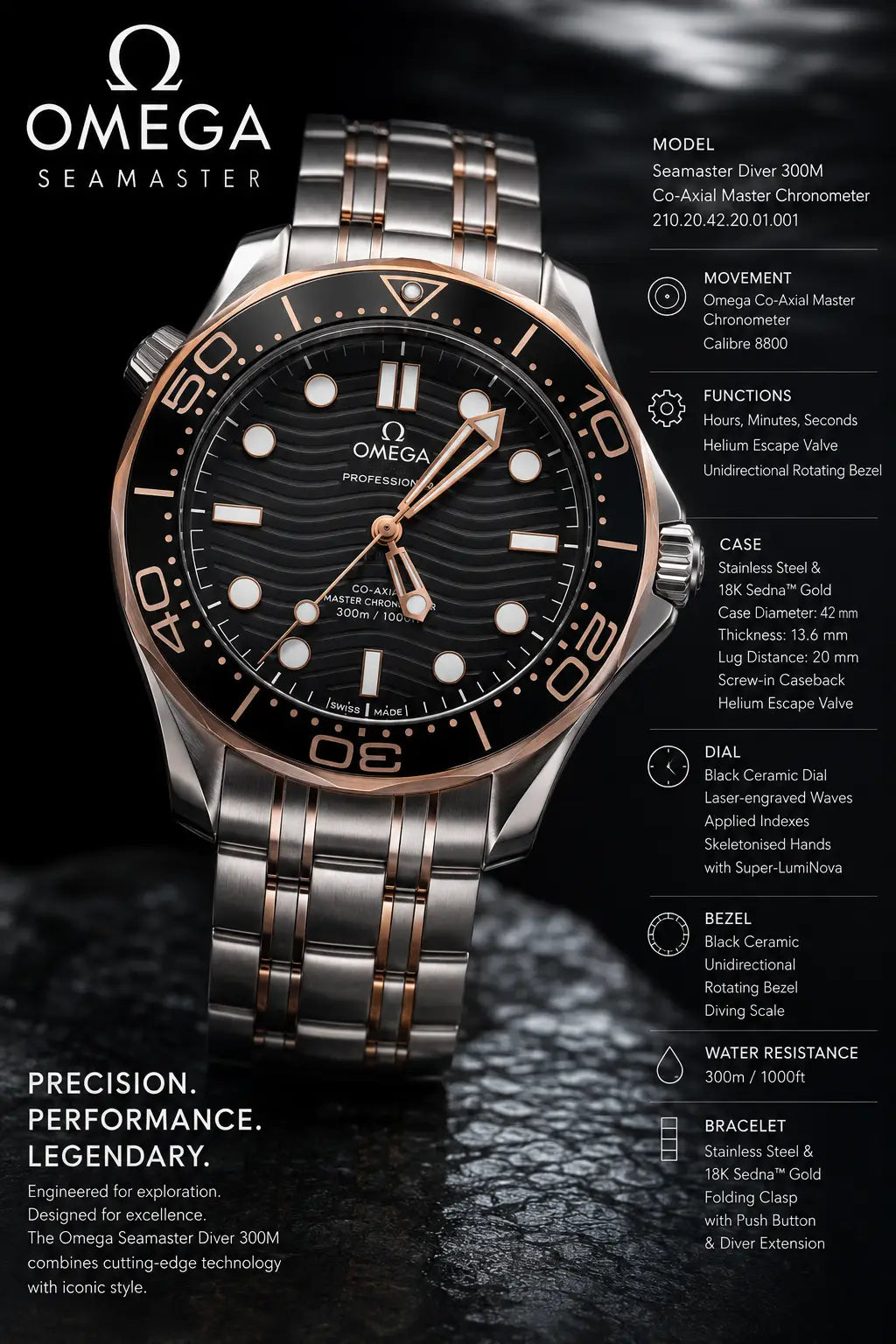 Omeg a Seamaster Automatic Secondary image