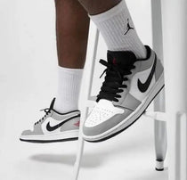 Nik_e Air Jordan 1 Low Light Smoke Grey
