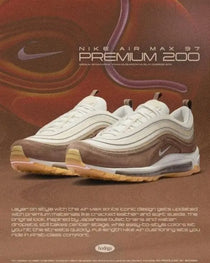 Nik_e Airmax 97 Muslin Pink Foam Crepe Brown