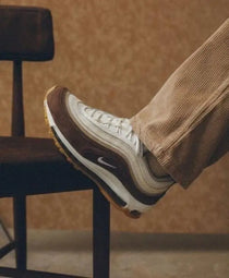 Nik_e Airmax 97 Muslin Pink Foam Crepe Brown