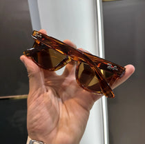 RayBan Orange Texture Brown Premium Shades 502