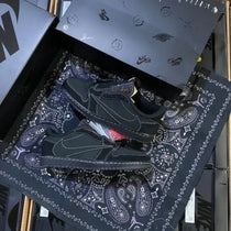 Travis Scott x Air Jordan 1 Low Black Phantom Surplus Semi UA